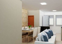 Cobertura com 3 quartos à venda no bairro Caiçaras, 118m²