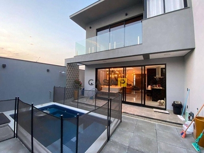 Casa com 3 dormitórios à venda, 221 m² por R$ 1.450.000,00 - Condomínio Jardim de Mônaco -