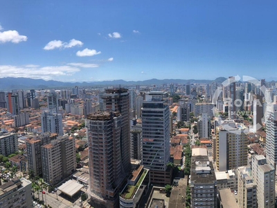 Apartamento à venda, 2 quartos, 2 suítes, 2 vagas, Gonzaga - Santos/SP