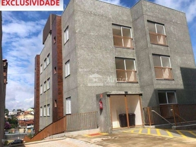 Apartamento com 2 dormitórios, 51 m² - venda por r$ 239.900,00 ou aluguel por r$ 1.600,00/mês - parque ruth maria - vargem grande paulista/sp
