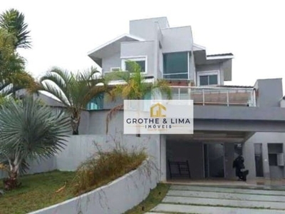 Casa sobrado - condomínio jaguary - urbanova - 4 suítes - 440m²