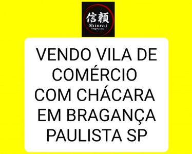 Vendo Vila De Comércio Com Chácara Em Bragança Paulista Sp