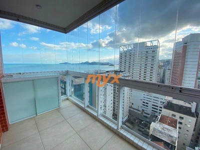 Apartamento com 1 dormitório para alugar, 46 m² por R$ 4.400,00/mês - Boqueirão - Santos/S