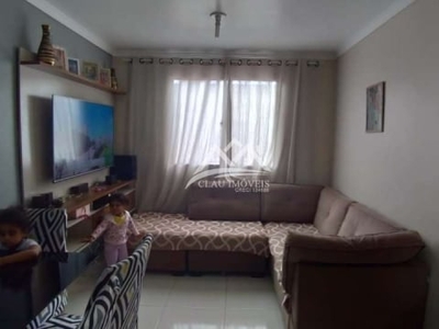 Apartamento com 2 quartos à venda na Avenida Sara Zirlis, Vila Lutécia, Santo André, 39 m2 por R$ 205.000