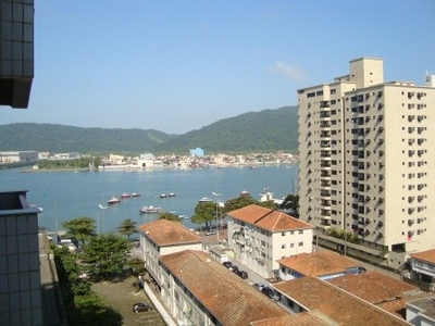 Apartamento para aluguel possui 75 metros quadrados com 1 quarto em Ponta da Praia - Santo