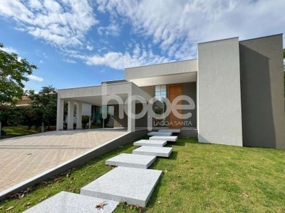 Casa em condomínio fechado com 4 quartos à venda na Rua Vereda dos Buritis, Veredas Da Lagoa, Lagoa Santa, 323 m2 por R$ 2.600.000