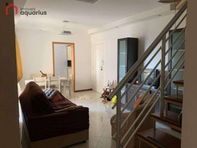 Cobertura no Edifício Carolina com 4 dormitórios à venda, 150 m² por R$ 1.100.000 - Jardim Satélite - São José dos Campos/SP