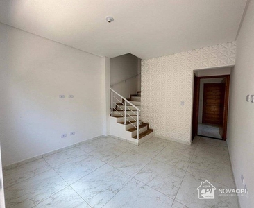 Sobrado com 2 dormitórios para alugar, 57 m² por R$ 2.400/mês - Ocian - Praia Grande/SP