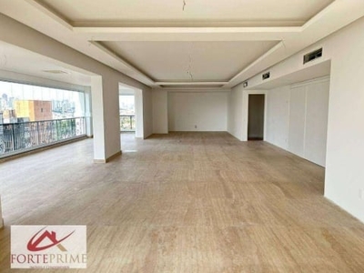 Apartamento à venda, 405 m² por r$ 11.000.000,00 - moema - são paulo/sp