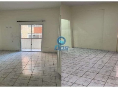 Apartamento com 2 quartos para alugar na avenida vicente de carvalho, 36, gonzaga, santos, 70 m2 por r$ 2.800