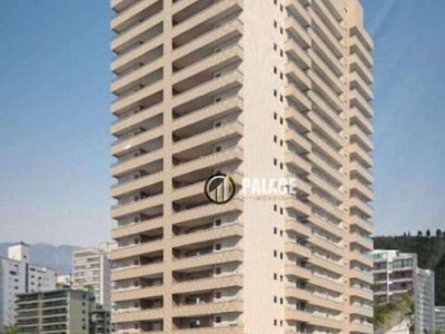 Apartamento com 3 dormitórios à venda, 119 m² por r$ 996.025,41 - canto do forte - praia grande/sp