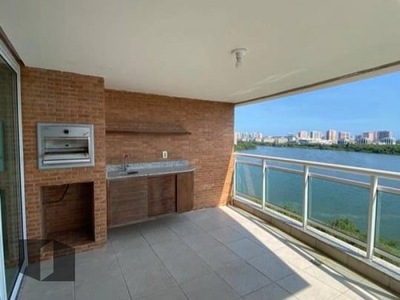 Apartamento em Barra da Tijuca, Rio de Janeiro/RJ de 133m² 4 quartos para locação R$ 9.800,00/mes