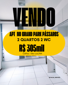 Apartamento em Calhau, São Luís/MA de 57m² 2 quartos à venda por R$ 304.000,00