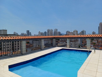 Apartamento em Campo Grande, Santos/SP de 134m² 3 quartos à venda por R$ 749.000,00