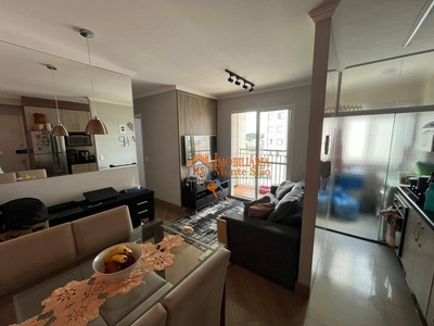 Apartamento em Cocaia, Guarulhos/SP de 56m² 3 quartos à venda por R$ 358.000,00