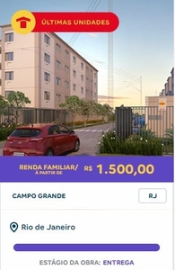 Apartamento em Jacarepaguá, Rio de Janeiro/RJ de 50m² 2 quartos à venda por R$ 198.000,00