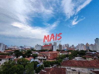 Apartamento em Marapé, Santos/SP de 108m² 2 quartos para locação R$ 2.500,00/mes