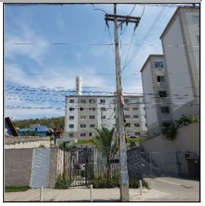 Apartamento em Monjolo, São Gonçalo/RJ de 48m² 2 quartos à venda por R$ 86.884,00
