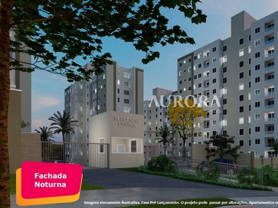 Apartamento em Paraíso, Londrina/PR de 46m² 2 quartos à venda por R$ 189.400,00