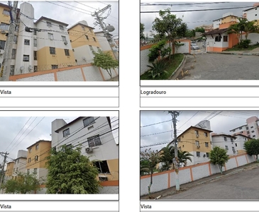 Apartamento em Tribobó, São Gonçalo/RJ de 50m² 2 quartos à venda por R$ 70.270,00