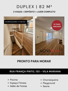 Apartamento em Vila Mariana, São Paulo/SP de 82m² 2 quartos à venda por R$ 1.268.000,00