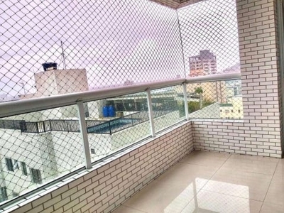 Apartamento para venda em praia grande, canto do forte, 3 dormitórios, 1 suíte, 2 banheiros, 2 vagas