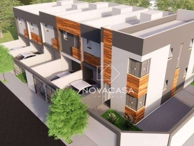 Casa à venda, 65 m² por r$ 369.000,00 - piratininga - belo horizonte/mg