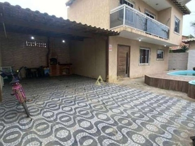 Casa com 2 dormitórios à venda, 120 m² por r$ 250.000,00 - unamar - cabo frio/rj