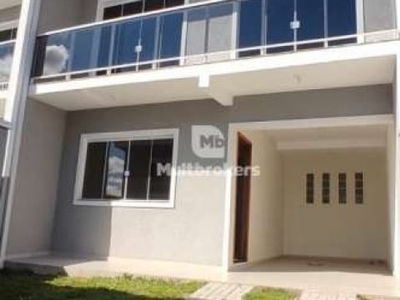 Casa com 3 quartos à venda na rua fernando munhoz de souza, 33, alto boqueirão, curitiba por r$ 444.999
