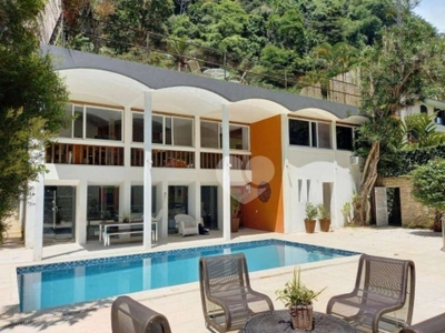 Casa com 4 dormitórios, 557 m² - venda por r$ 3.980.000,00 ou aluguel por r$ 27.589,10/mês - gávea - rio de janeiro/rj