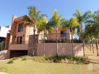 Casa com 4 dormitórios à venda, 416 m² por r$ 3.500.000,00 - alphaville - ribeirão preto/sp