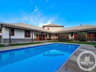 Casa com 5 dormitórios à venda, 600 m² por r$ 2.790.000,00 - itaipu - niterói/rj