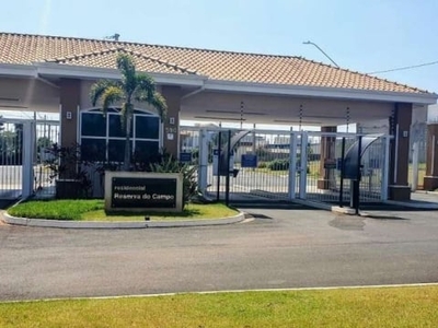 Casa em condomínio para venda em araraquara, condomínio reserva do campo, 3 dormitórios, 1 suíte, 2 banheiros, 2 vagas