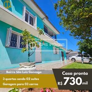 Casa em São Luiz Gonzaga, Passo Fundo/RS de 180m² 3 quartos à venda por R$ 729.000,00