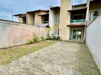 Casa para venda em eusébio, urucunema, 4 dormitórios, 4 suítes, 4 banheiros, 3 vagas