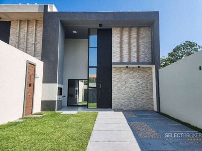 Casa plana solta - 120 m² - tamatanduba - eusébio/ce