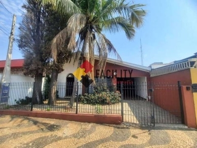 Casa residencial ou comercial para locação no bairro jardim chapadão em campinas/sp.