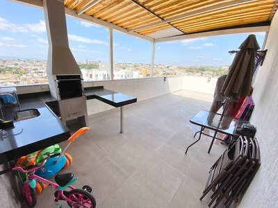 Penthouse em Cabral, Contagem/MG de 116m² 2 quartos à venda por R$ 449.000,00
