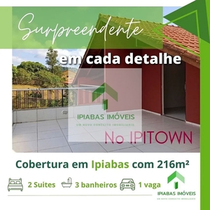 Penthouse em Principal, Ipiabas (Barra Do Piraí)/RJ de 216m² 2 quartos à venda por R$ 549.000,00