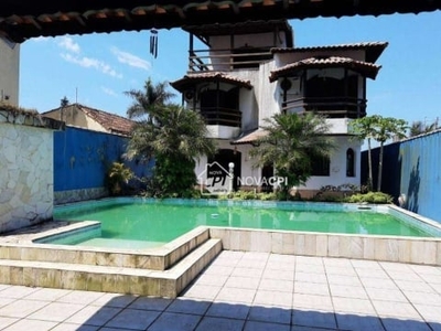 Sobrado à venda, 473 m² por r$ 1.600.000,00 - canto do forte - praia grande/sp