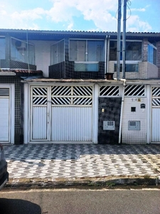 Sobrado em Vila Guilhermina, Praia Grande/SP de 110m² 2 quartos para locação R$ 3.000,00/mes