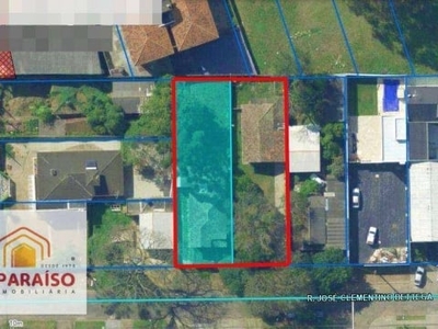 Terreno à venda, 1102 m² por r$ 1.600.000,00 - novo mundo - curitiba/pr