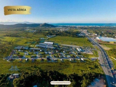 Terreno à venda, 360 m² por r$ 530.000,00 - vargem grande - florianópolis/sc