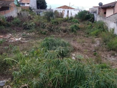 Terreno à venda na rua eugênia ribas, 75, alto tarumã, pinhais por r$ 725.000