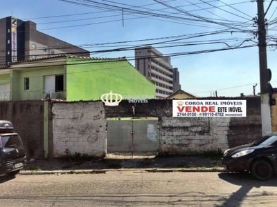 Terreno de esquina rua patativa com rua boicorá, total de 335,53m2