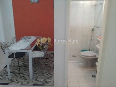 Flat com 1 Quarto e 1 banheiro para Alugar, 60 m² por R$ 1.810/Mês