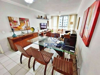 Apartamento à venda, 108 m² por r$ 550.000,00 - praia das pitangueiras - guarujá/sp