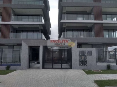 Apartamento com 03 suítes à venda, 141,71 m², de frente para o mar - marajó - matinhos/pr