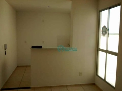 Apartamento com 2 dormitórios para alugar, 47 m² por r$ 1.405,00/mês - lundcea - lagoa santa/mg
