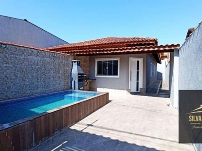 Casa com 2 dormitórios à venda, 75 m² por r$ 299.000 - santa terezinha - itanhaém/sp